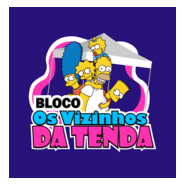 BLOCO OS VIZINHOS DA TENDA Logo PNG Vector
