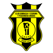 Club Gimnasia y Esgrima y Pedernera Unidos Logo PNG Vector