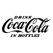 Coca Cola in Bottles Logo PNG Vector