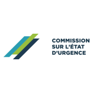 Commission sur l'état d'urgence Logo PNG Vector