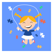 CRIANÇA PULANDO CORDA Logo PNG Vector