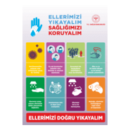 ELLERİNİZİ SIK YIKAYINIZ Logo PNG Vector