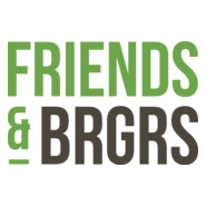 Friends & Brgrs Logo PNG Vector