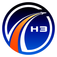 H3 (rocket) Logo PNG Vector