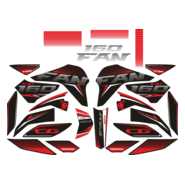 KIT ADESIVO CG FAN 160 PARA CARENAGEM ANO 16 A 21 Logo PNG Vector