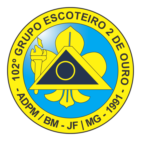 102 ESCOTEIROS GRUPO ESCOTEIROS 2 DE OURO Logo PNG Vector