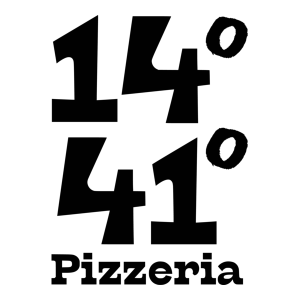 1441 Pizzeria Logo PNG Vector