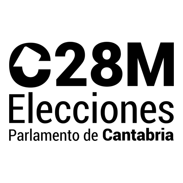 28M Elecciones Cantabria Logo PNG Vector