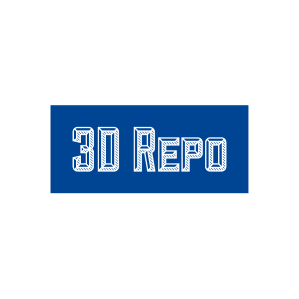 3D Repo Logo PNG Vector