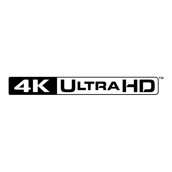 4K Ultra HD Logo PNG Vector