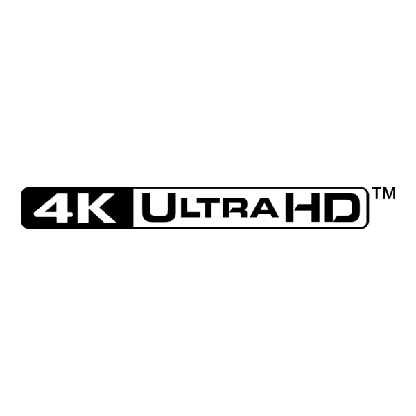 4K Ultra HD Logo PNG Vector
