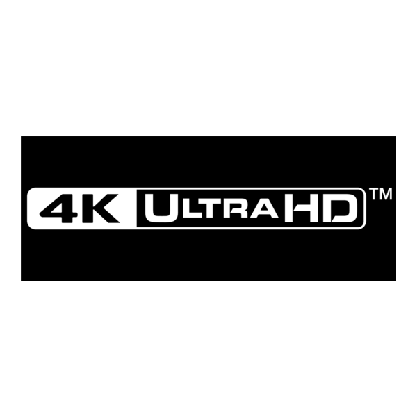 4K Ultra HD Logo PNG Vector