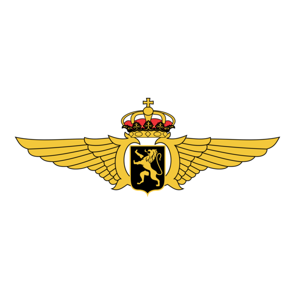 Air Component Belgian Air Force Logo PNG Vector