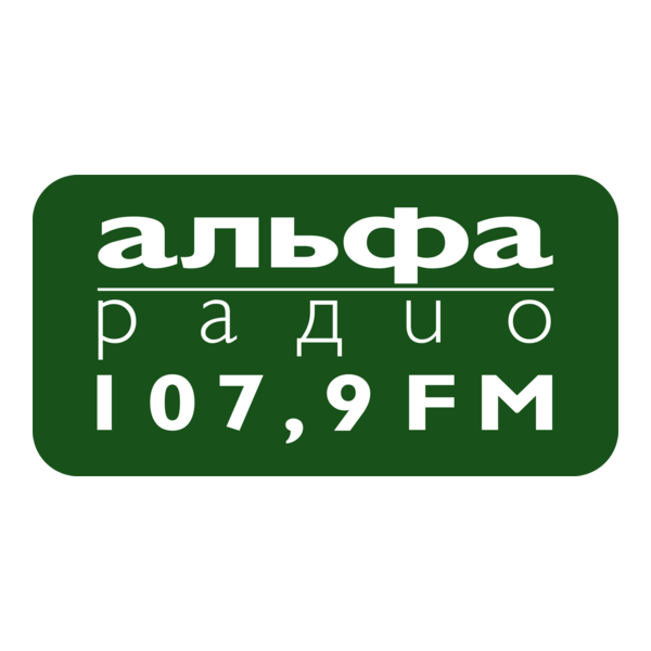 Alfa Radio 107.9 FM Logo PNG Vector