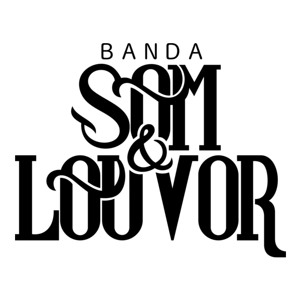 Banda Som e Louvor Logo PNG Vector