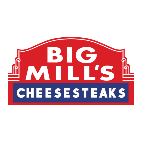 Big Mill's Cheesesteaks Logo PNG Vector