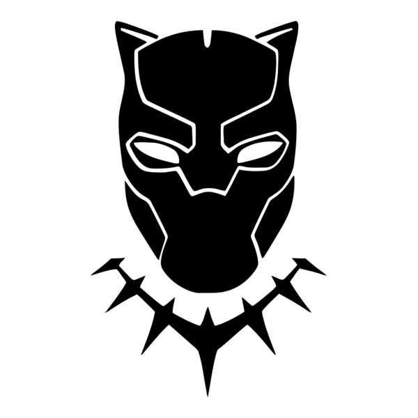 Black Panther Logo PNG Vector