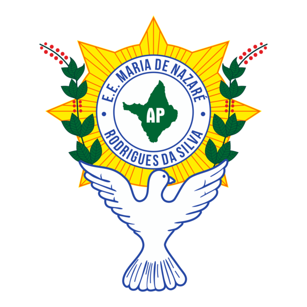 BRASÃO DA ESCOLA Mª DE NAZARÉ RODRIGUES DA SILVA Logo PNG Vector