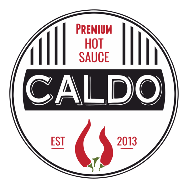 Caldo Hot Sauce Logo PNG Vector