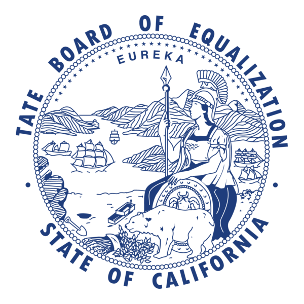 California State Board of Equalization Seal Logo PNG Vector