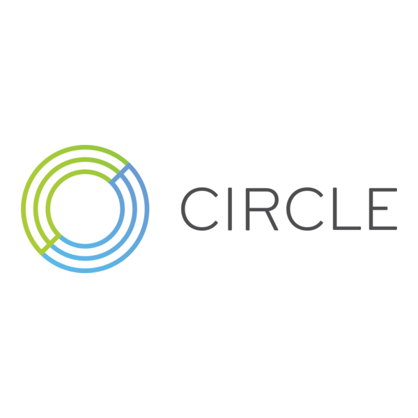 Circle Coin Logo PNG Vector