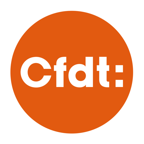 Confédération française démocratique du travail Logo PNG Vector