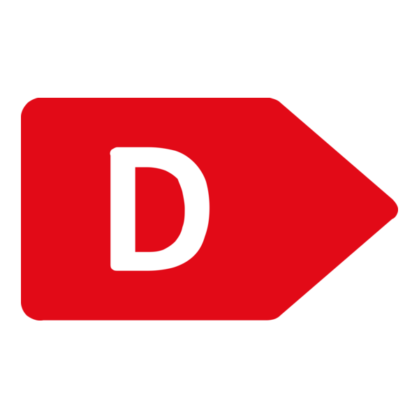 D Energy Symbol Logo PNG Vector