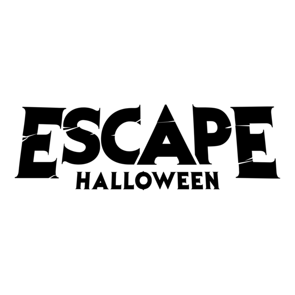 Escape Halloween Logo PNG Vector