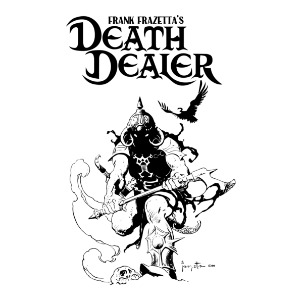 Frank Frazetta Death Dealer Logo PNG Vector