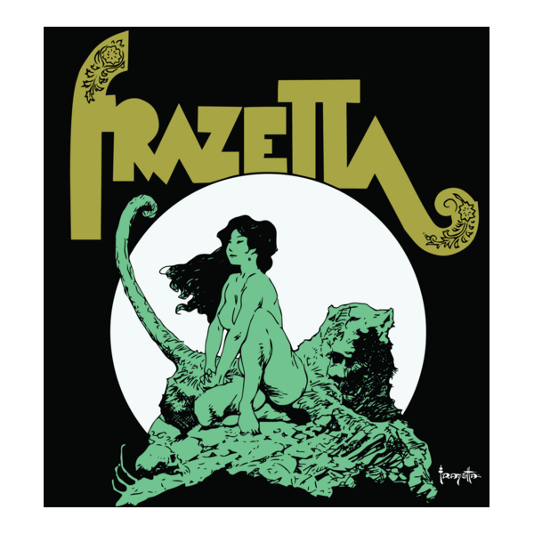 Frank Frazetta Girl Logo PNG Vector