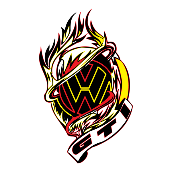 GOLF GTI Logo PNG Vector