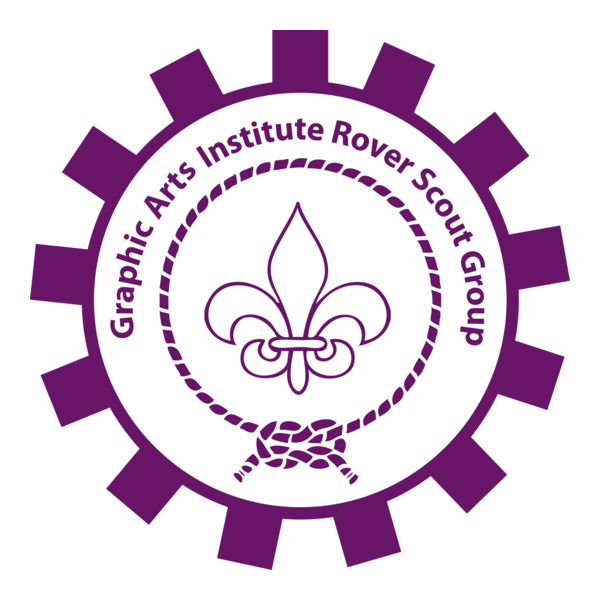 Graphic Arts Institute Rover Scout Group Logo PNG Vector