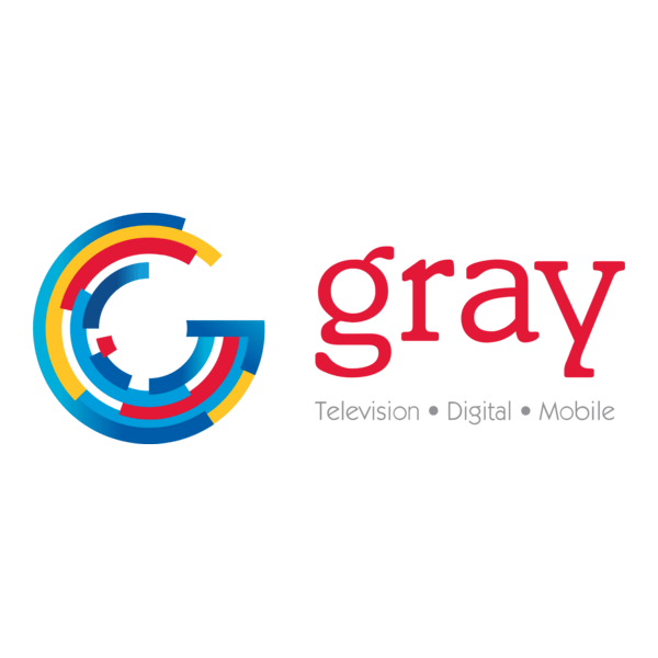 Gray Television Logo PNG Vector
