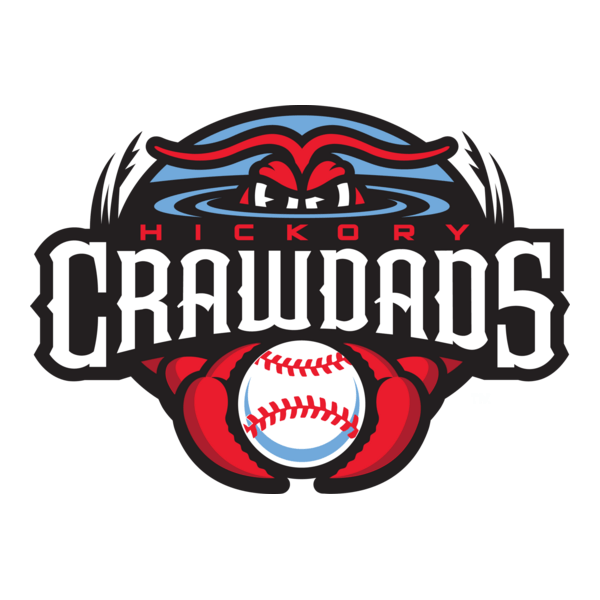 Hickory Crawdads Logo PNG Vector