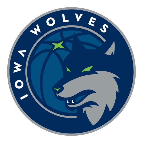 Iowa Wolves Logo PNG Vector