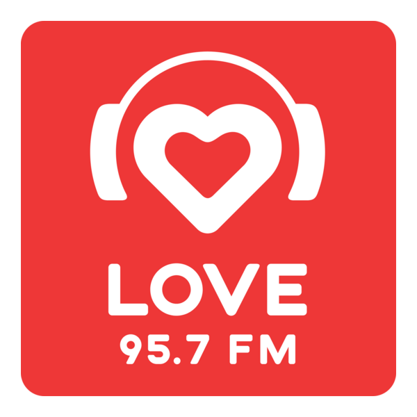 Love Radio Tomsk 95.7 FM Logo PNG Vector