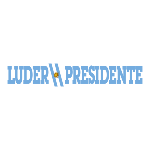 Luder Presidente Logo PNG Vector