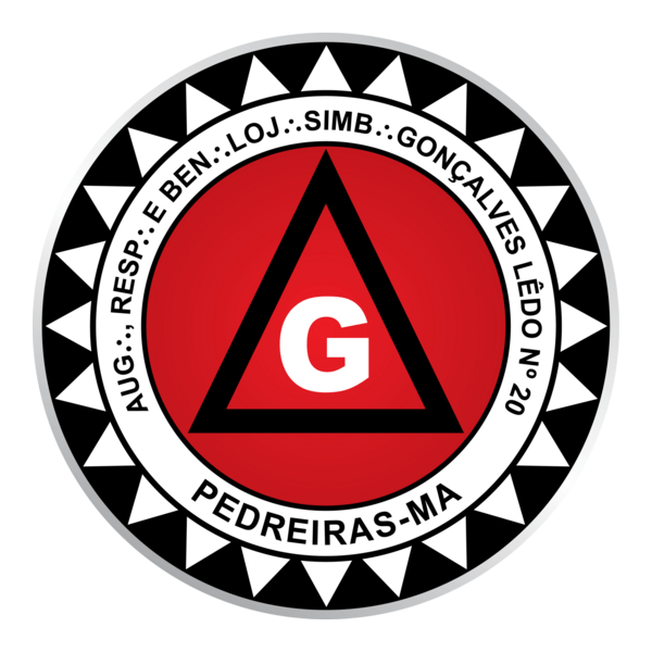 MAÇONARIA GONÇALVES LÊDO - LOJA Nº 20 Logo PNG Vector