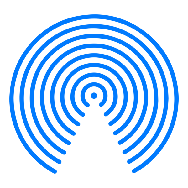 MacOS AirDrop Logo PNG Vector