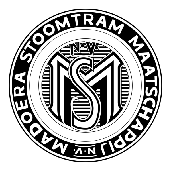 Madoera Stoomtram Mij Logo PNG Vector