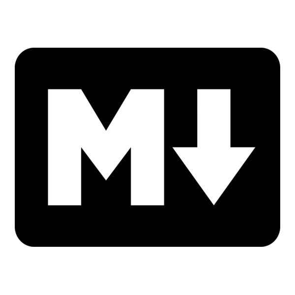 Markdown Logo PNG Vector
