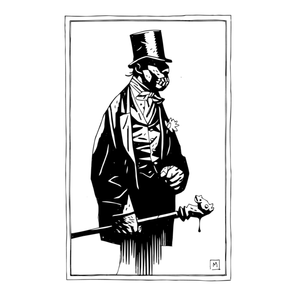 Mike Mignola Top Hat Logo PNG Vector