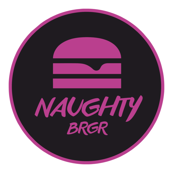 Naughty Brgr Logo PNG Vector
