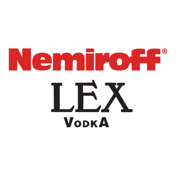 Nemiroff Lex Vodka Logo PNG Vector