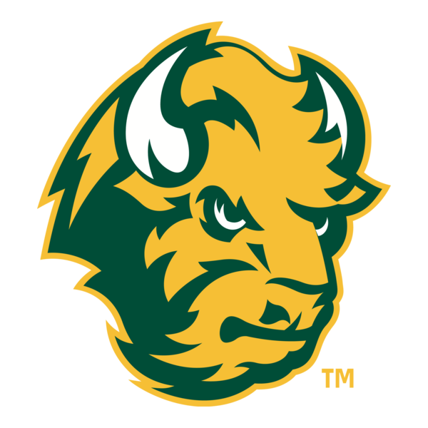North Dakota State Bison Logo PNG Vector
