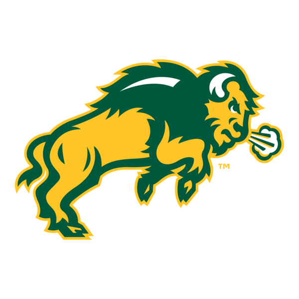 North Dakota State Bison Logo PNG Vector