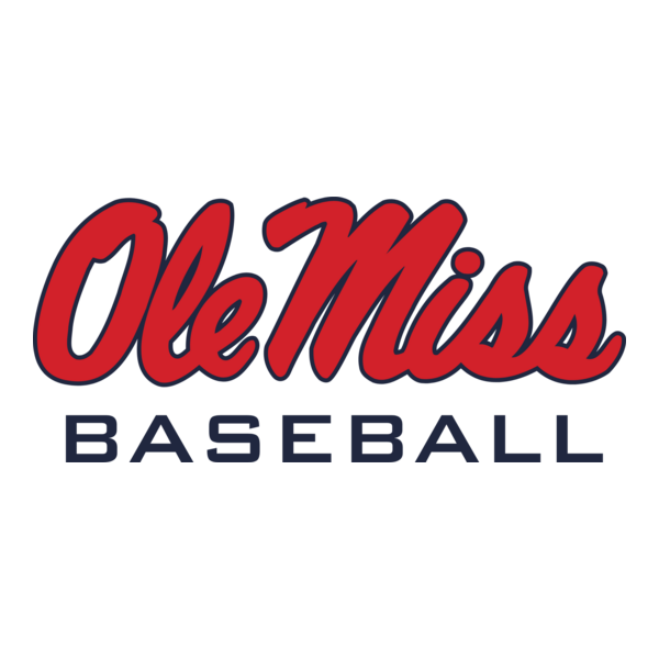 Ole Miss Baseball Logo PNG Vector