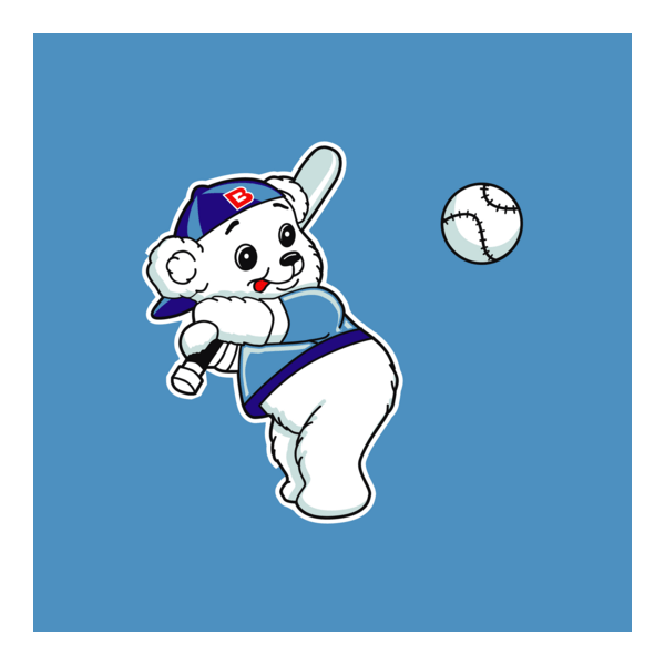 osito bimbo beisbol Logo PNG Vector