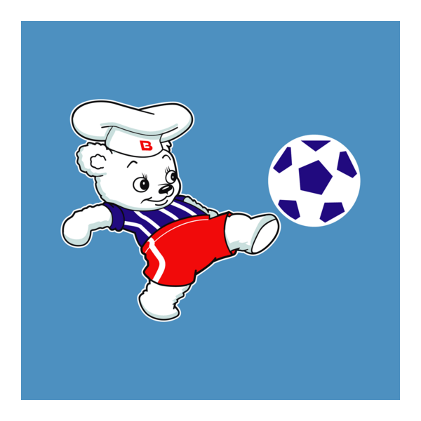 osito bimbo futbol Logo PNG Vector