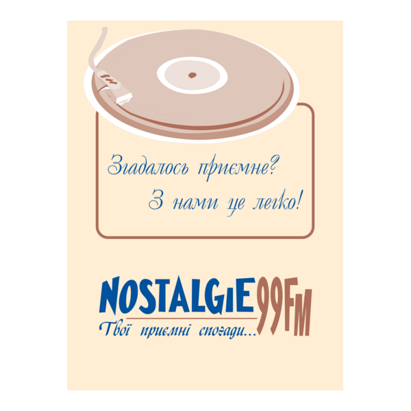 Radio Nostalgie 99FM Logo PNG Vector